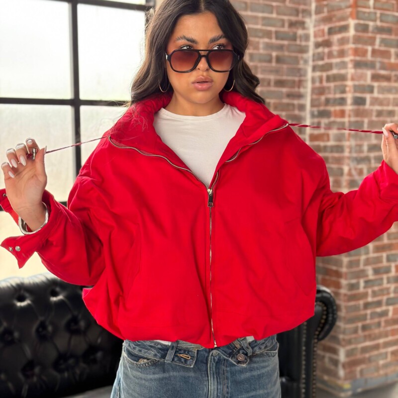 RED ZARA JACKET