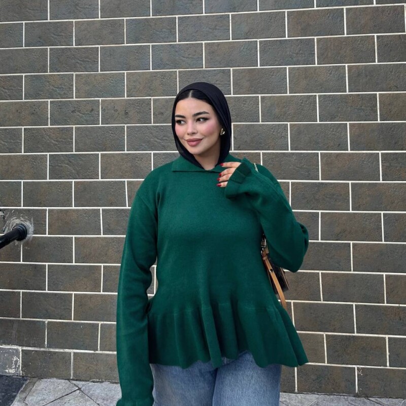 Ruffle Pullover